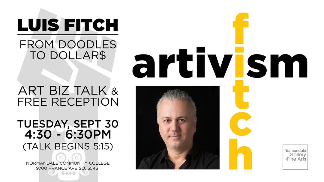 All Artists, Designers, Students, and Creatives of all types are invited to the Art business and career talk of the year...