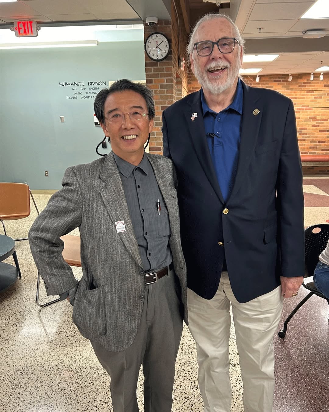 Earlier this week, we celebrated Japanese instructor Yoshio Satoh’s 39 years of service to Normandale. Some of Satoh’s f...